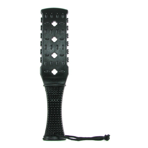 Black Textured Rubber Paddle / Spanker, image 1