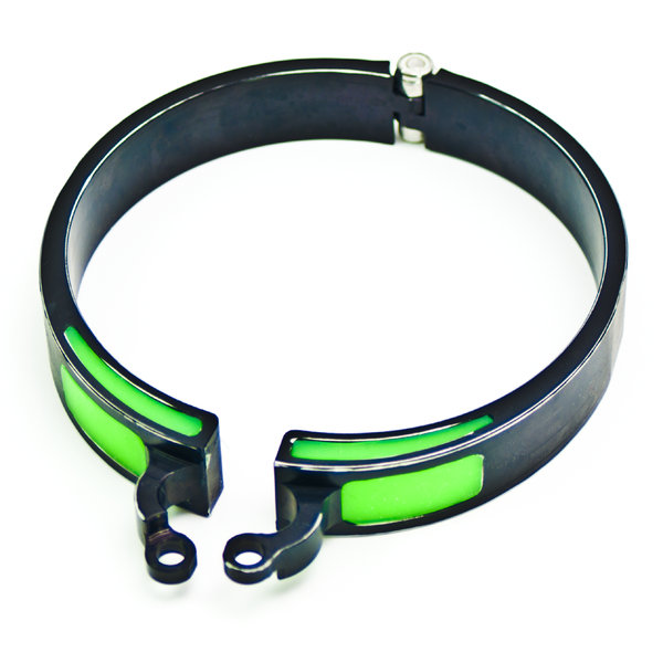 Green Cyber Slave Collar